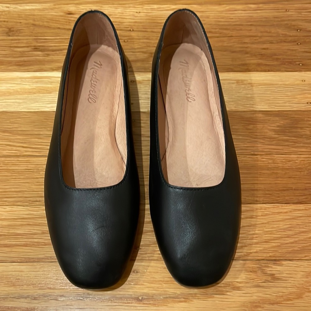 Women’s Madewell leather ballet flats, size 7.5